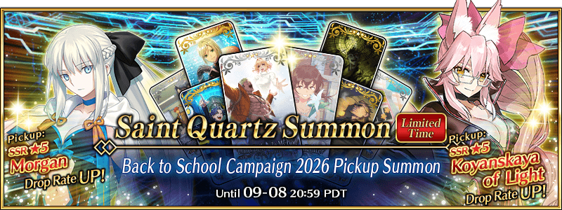 Back to School Campaign 2026 Pickup Summon (Daily)